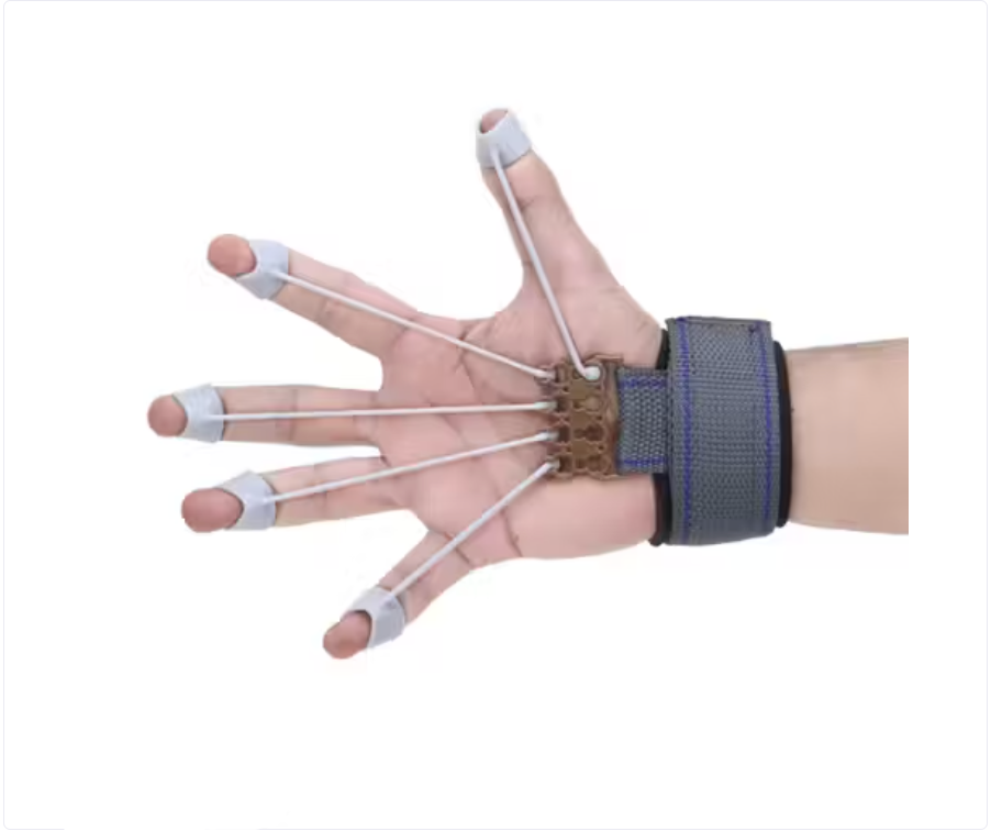 Hand Gripper & Finger Stretcher Bundle